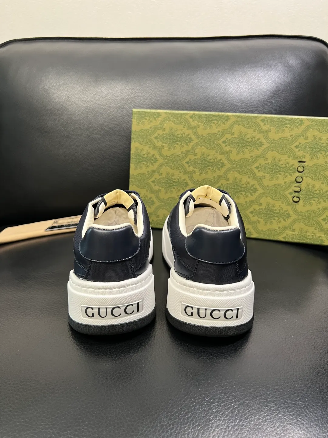 Men's shoes 💰840 Gucci high quality top crafts Gucci counter new original factory configuration, imported cowhide fabric from Italy, imported cowhide lining, breathable and comfortable, sole: original factory special supply original sole super comfortable, original factory and single goods, welcome to compare, code number 38-44 (customized 45 46)